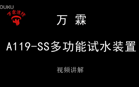 万霖 A119-SS 多功能试水装置消火栓试水装