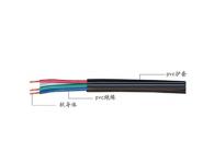 AVVR型300/300V铜芯聚氯乙烯绝缘扁型安装用软电线